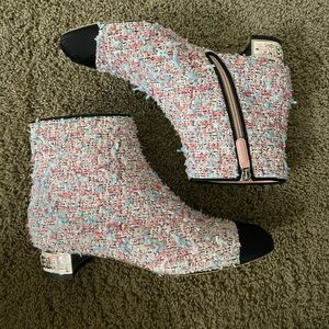 Chanel short boots